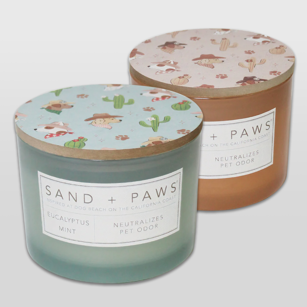 Candle lid designs
